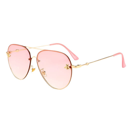 Little Bee Sunnies - Pink/Gold