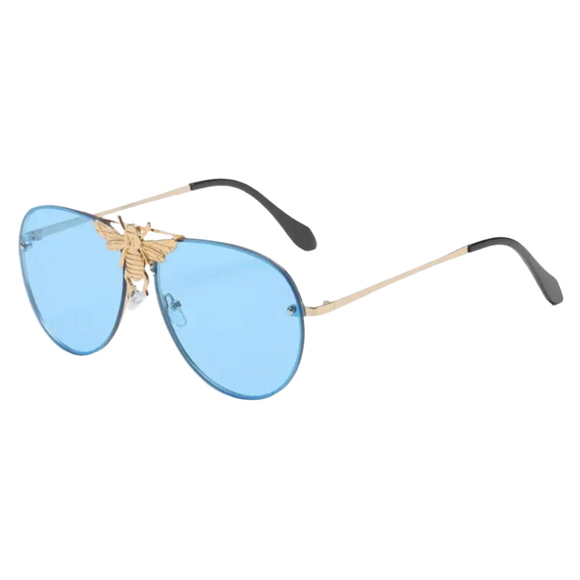 Bee Sunnies - Gold Blue