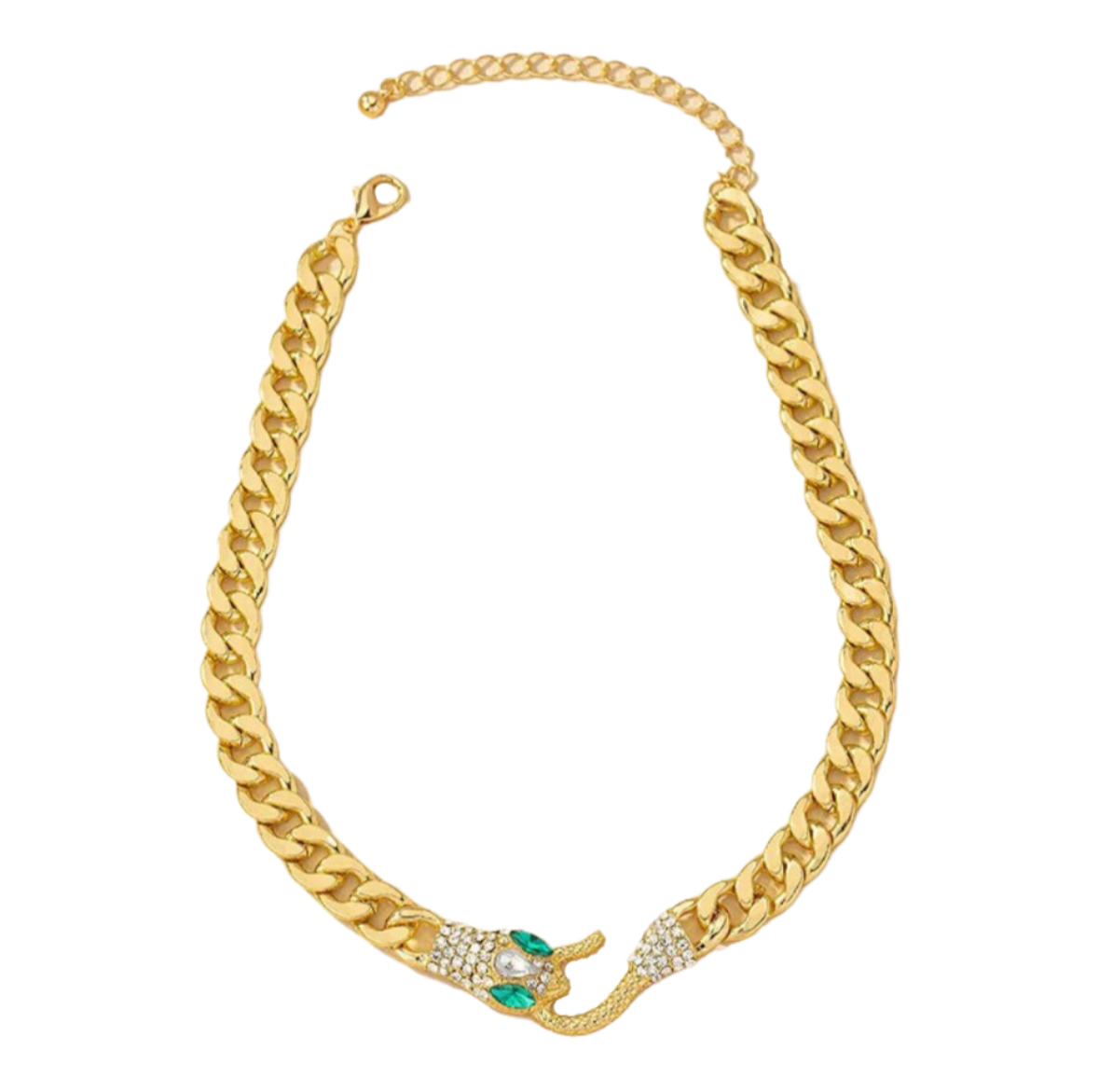 Gold Snake Necklace